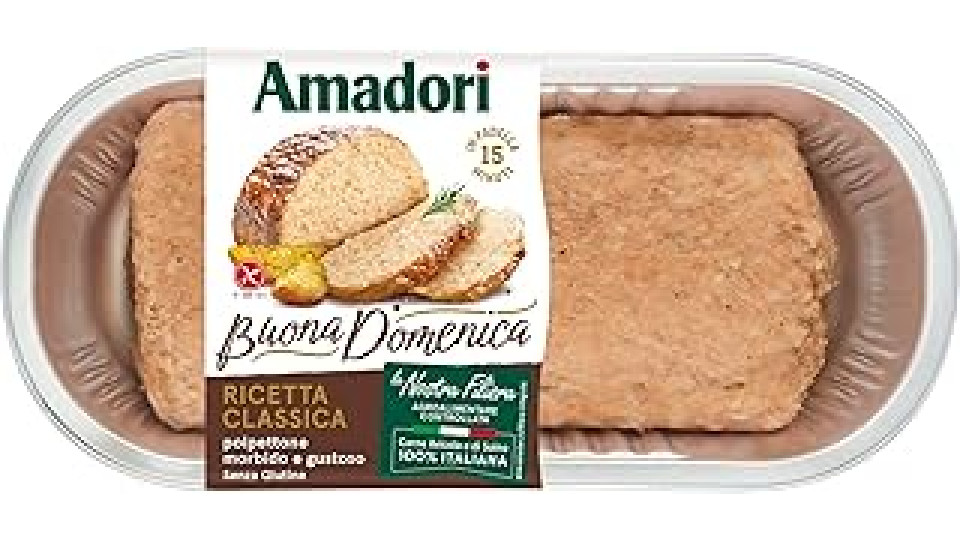 Amadori Polpettone Ricetta Classica - Buona Domenica - 700 g