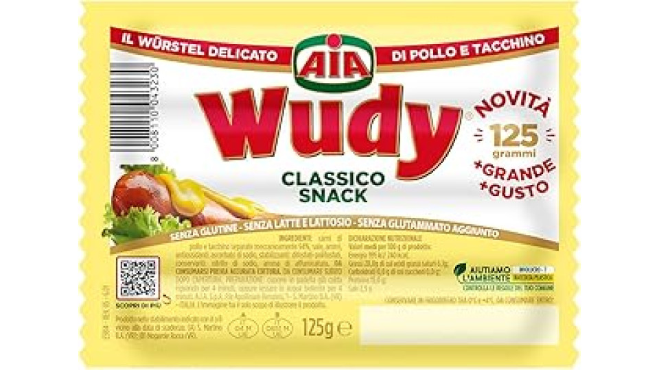 Wudy classico snack 125g