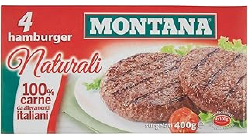 Montana Hamburger Naturali 100 g
