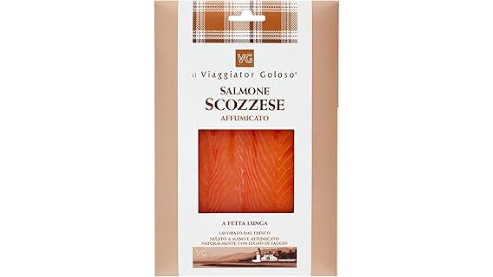 Salmone Scozzese Affumicato Il Viaggiator Goloso 50 gr