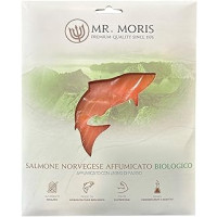 Mr. Moris® Salmone Norvegese Affumicato Preaffettato Biologico in astuccio 70g