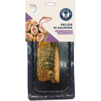 Salmone Norvegese Affumicato Taglio Sashimi Premium con Aneto e Limone Mr. Moris® 100g