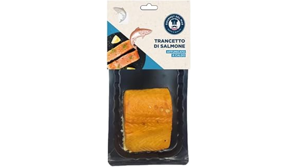 Trancetto di Salmone Norvegese Affumicato a Caldo Gourmet Mr. Moris® 125g