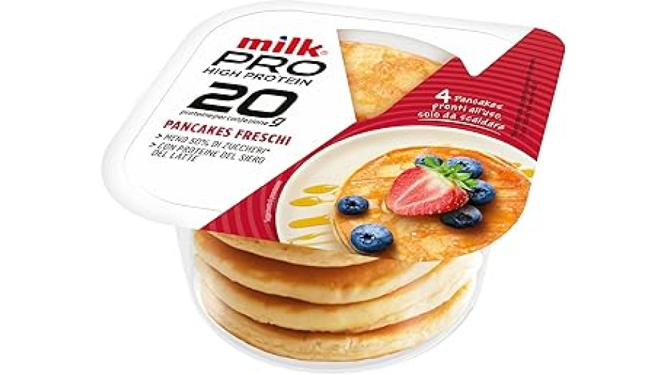 Milk Pancake Proteici Pronti Classici Milk PRO