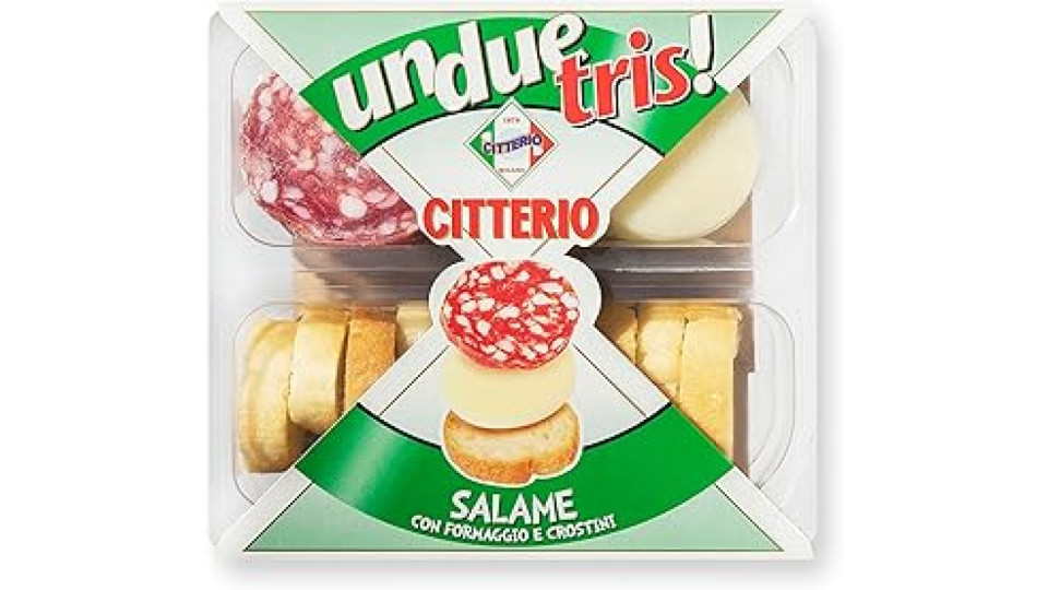 Citterio Unduetris! Salame 100g