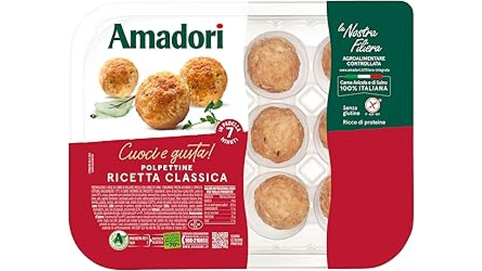 Amadori Polpettine classiche - 240 g