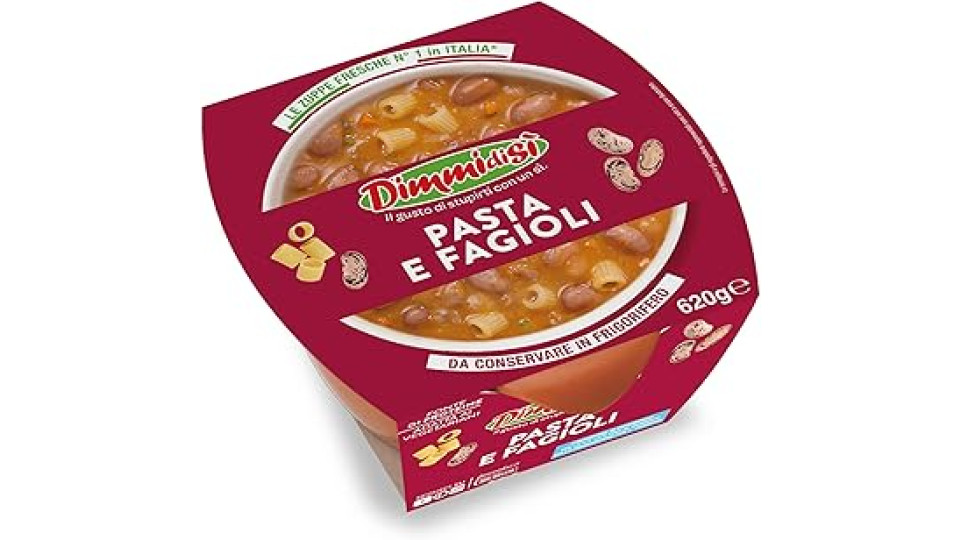Dimmidisì Zuppa Pasta e Fagioli 620g