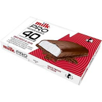 Milk Snack Fresco al Cacao Milk PRO Ricco in Proteine - Merenda Proteica di Pan di Spagna Ricoperto di Cioccolato