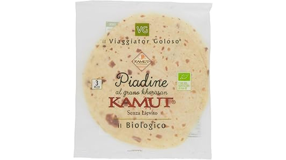 il Viaggiator Goloso Piadine al Grano Khorasan 300g
