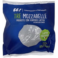 U! Confronta e Risparmia Tre Mozzarelle 300g
