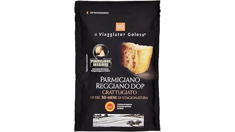 il Viaggiator Goloso Parmigiano Reggiano Grattugiato 80g