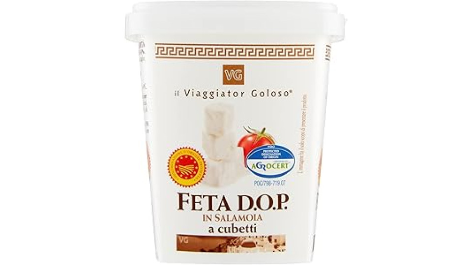 il Viaggiator Goloso Fetai n Salamoia a Cubetti 150g