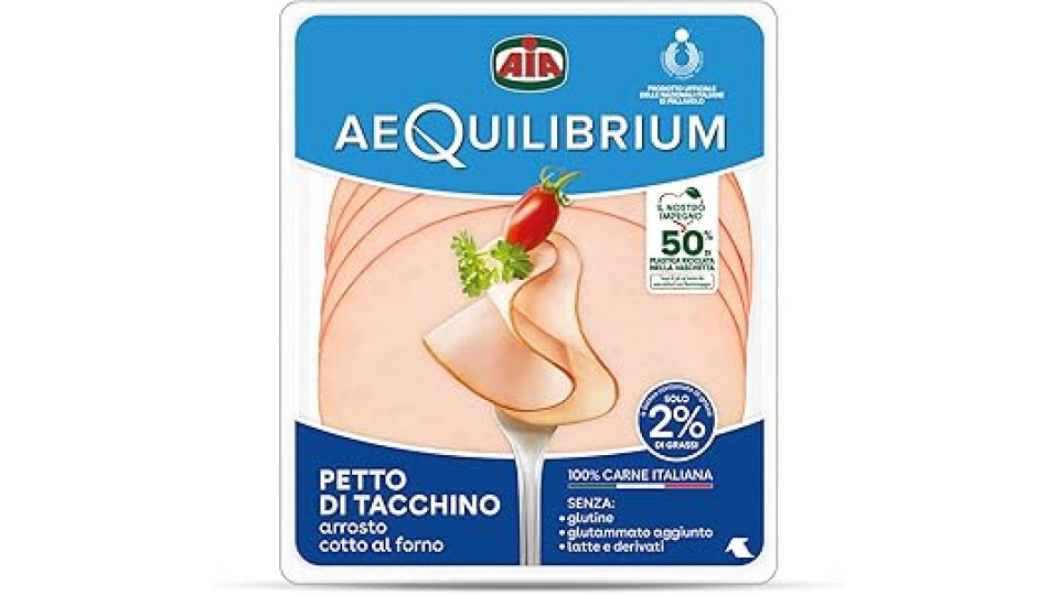 Petto di Tacchino al Forno Aequilibrium 120g