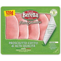 Fratelli Beretta La Fresca Salumeria Prosciutto Cotto alta Qualità 120g