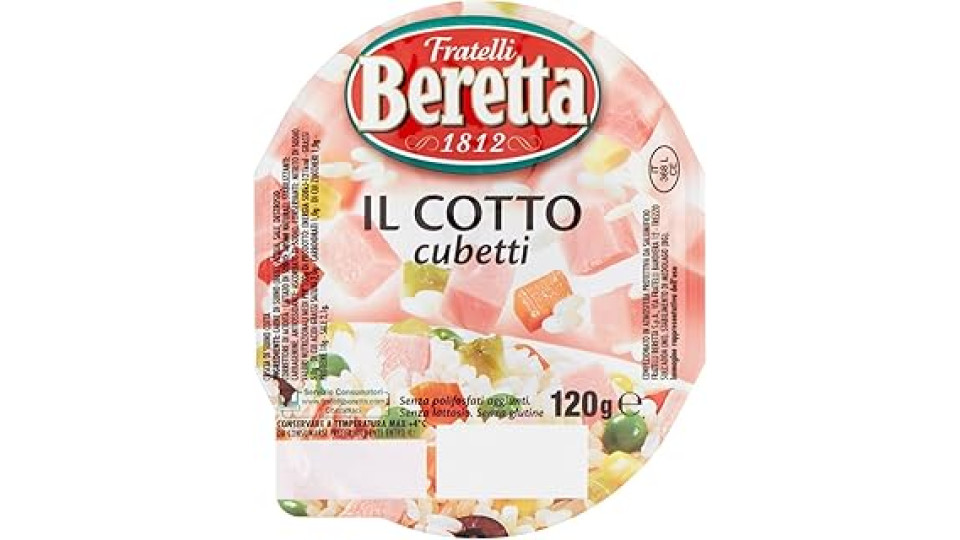Fratelli Beretta - Il Cotto a cubetti 120g