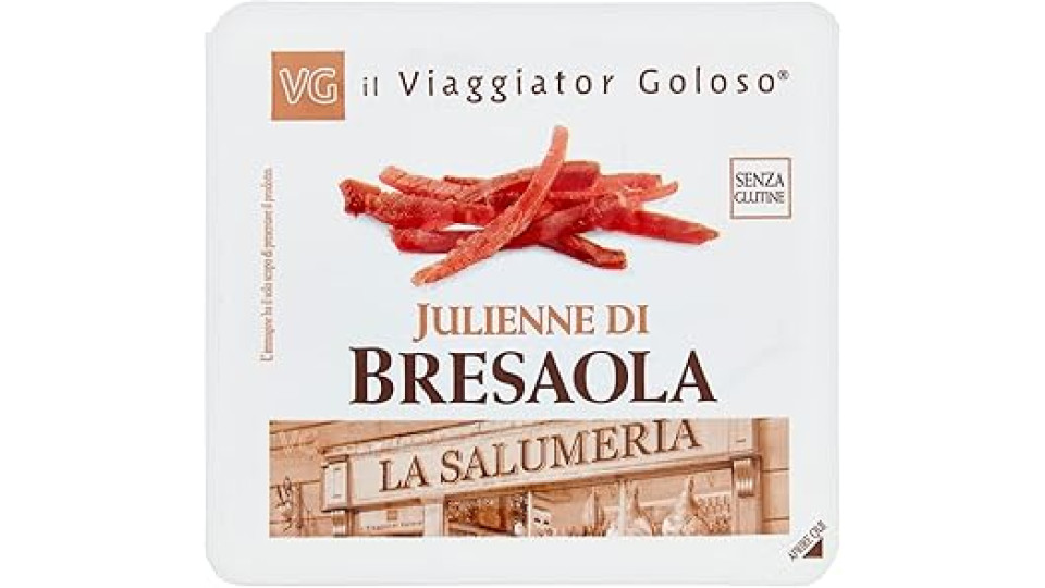 il Viaggiator Goloso Bresaola alla Julienne 80g