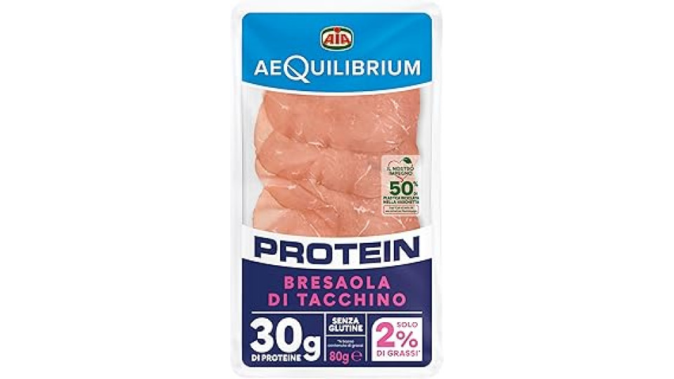 Bresaola di Tacchino AeQuilibrium AIA 80g