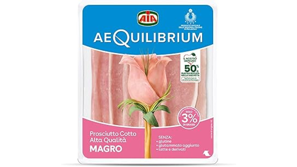 Cottomagro prosciutto cotto di suino Aequilibrium 110 gr