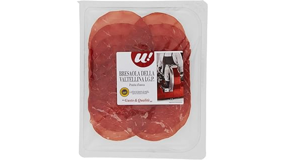 U! Confronta & Risparmia Bresaola Valtellina I.G.P. 100g