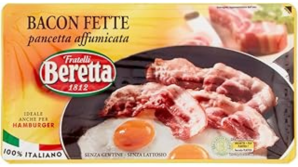 Fratelli Beretta - Bacon fette 100g