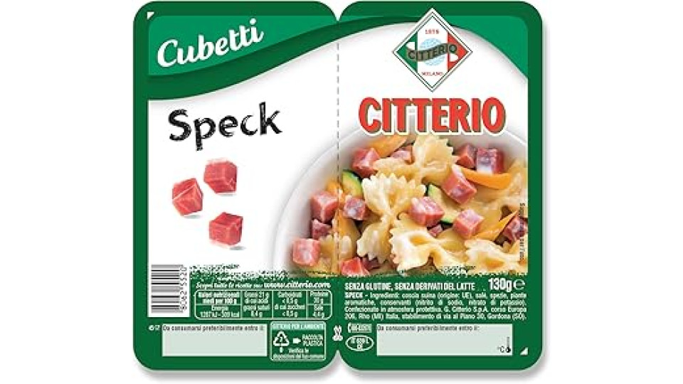 Citterio Cubetti Di Speck 130g