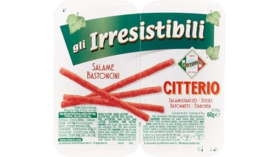 Citterio Salame Bastoncini 60g