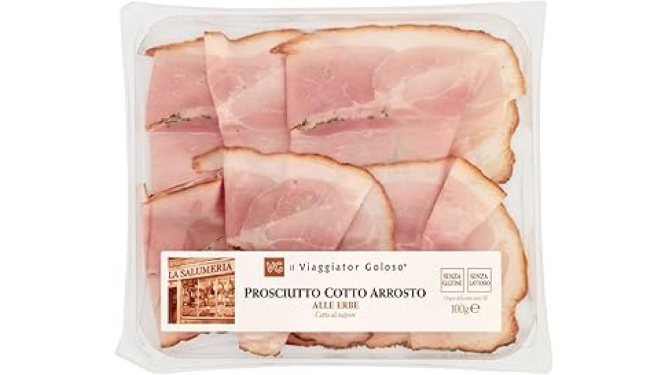 il Viaggiator Goloso Prosciutto Cotto alle Erbe 100g