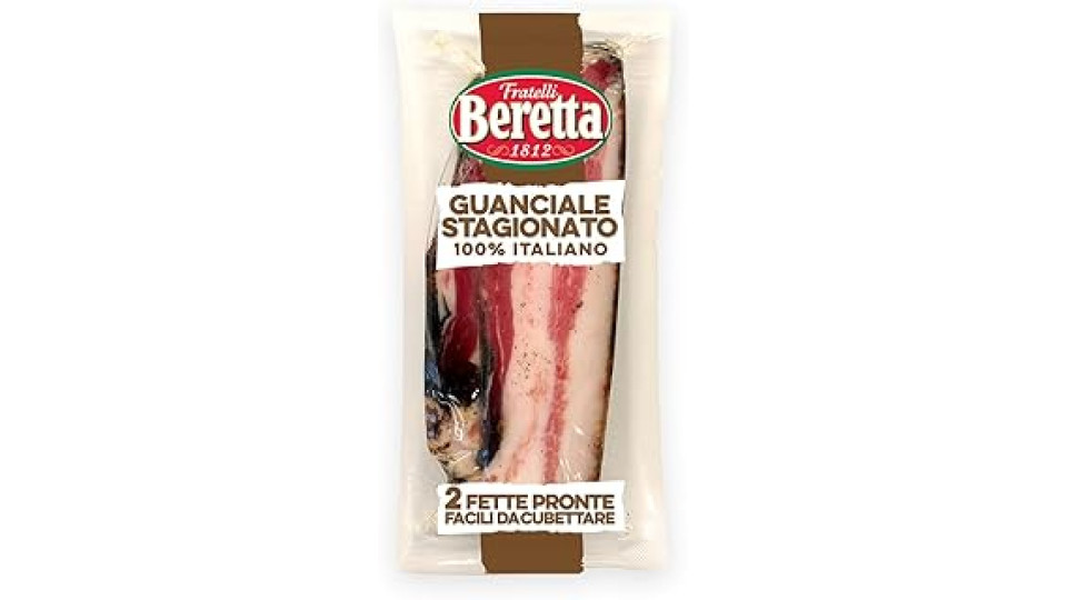 Fratelli Beretta- Guanciale Stagionato 100% italiano 150g