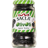 Scalà Ollivoli Olive Nere Intere Parzialmente Disidratate, 200g