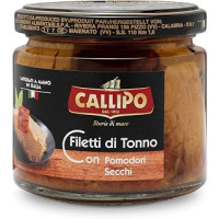 Callipo Filetti di Tonno, con Pomodori Secchi, 200g
