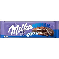 Milka MMMAX, Crema Oreo, 100% Latte Alpino, Cacao Sostenibile, 300g