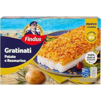 Findus Capitan I Gratinati Merluzzo d'Alaska con Patate e Rosmarino, 380 g (Surgelato)