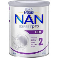 NESTLÉ NAN HA 2 Latte di Proseguimento Polvere da 6 mesi, Latta 800g