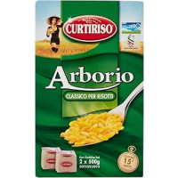 Curtiriso Riso Arborio per Risotti, 2 x 500g