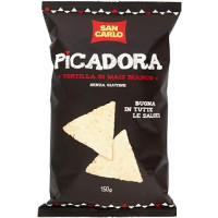 San Carlo Picadora Tortilla con Mais Bianco, 150g