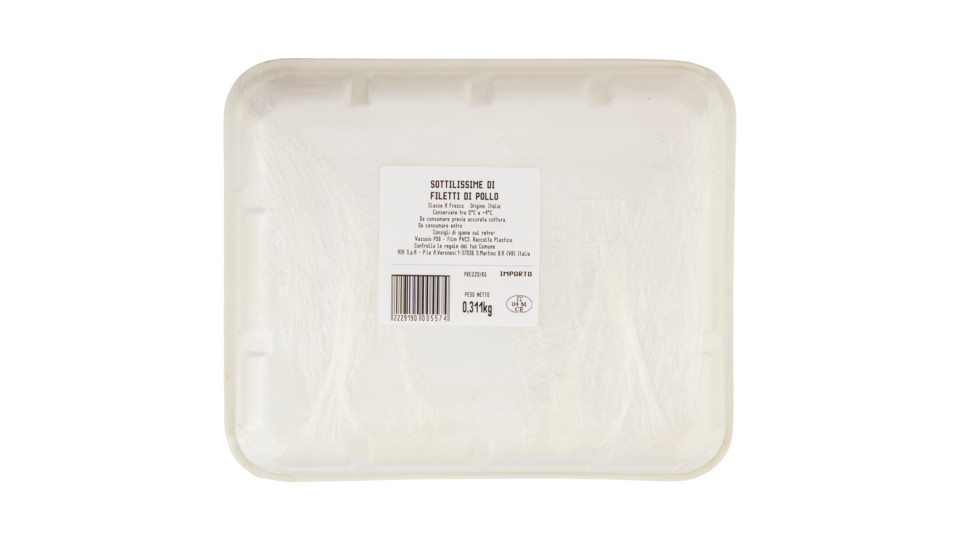 SOTTILISSIME DI POLLO , 200-300g