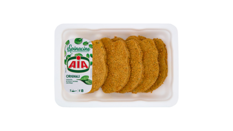 Aia 4 Spinacine Cotoletta con Pollo, Tacchino e Spinaci