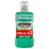 Listerine Total Care Denti e Gengive Gusto Delicato Zero Alcol 2 x 500 ml