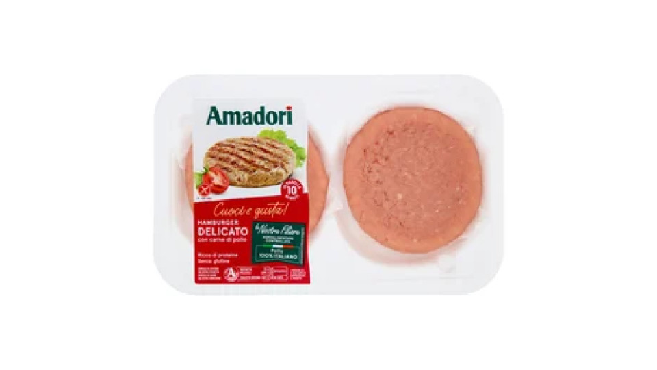 Amadori Hamburger di Pollo Campese
