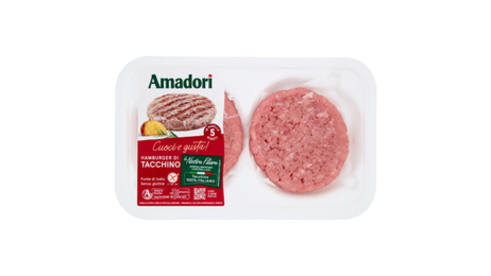 2 Hamburger di tacchino