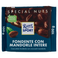 Ritter Sport Special Nuts Fondente con Mandorle Intere 100 g