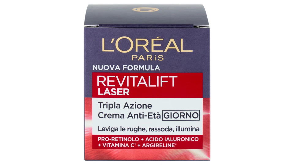 L'Oréal Paris Revitalift Laser X3 Crema Viso Profondo Anti-Età Giorno