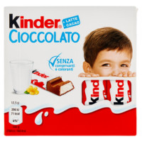 Kinder Cioccolato 4 pezzi gr.