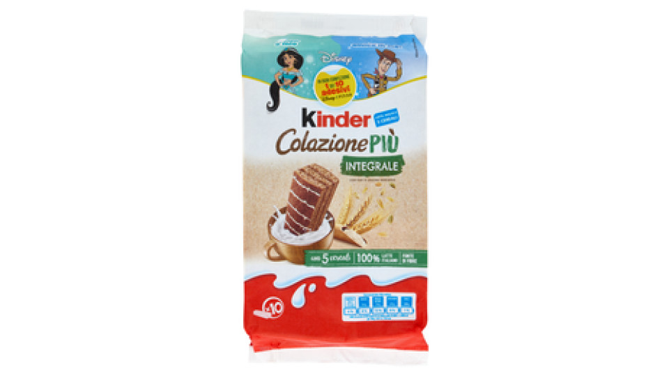 Kinder Colazione più con Farina Integrale