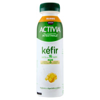 ACTIVIA Kéfir da bere, Gusto Mango, l'unico con Autentici Lieviti e Probiotico Bifidus, 280g