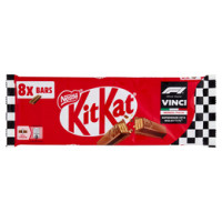 KITKAT FAMILY Wafer ricoperto di cioccolato al latte 8 snack da