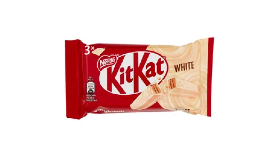 NESTLÉ KITKAT WHITE Wafer ricoperto di cioccolato bianco