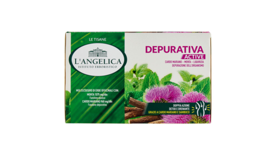 L'Angelica, Le Tisane Depurativa 20 filtri