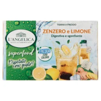 Nutraceutica Tisana a Freddo Zenzero e Limone Digestiva 15 Filtri 26,25 g