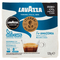 Lavazza A Modo Mio iTierra! Bio-Organic For Africa 16 Capsule 120 g